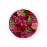 Coffrets cadeaux de fleurs de savon - Coffret Rond