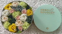 Coffrets cadeaux de fleurs de savon - Coffret Rond