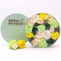 Coffrets cadeaux de fleurs de savon - Coffret Rond