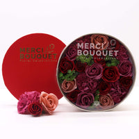 Coffrets cadeaux de fleurs de savon - Coffret Rond