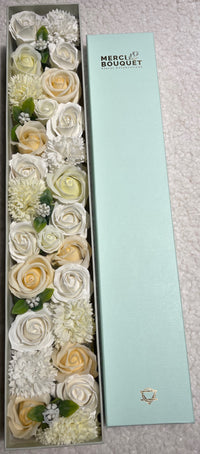 Coffrets cadeaux de fleurs de savon - Boîte longue