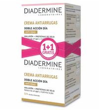 Diadermine Double Action Crème De Jour Antiride 50ml Coffret 2 Produits