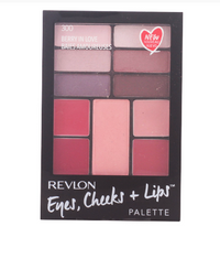 Revlon Eyes Cheeks Lips Palette 300 Berry In Love