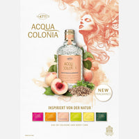 4711 Acqua Colonia Pêche Blanche Et Coriandre Eau De Cologne Femme Homme Vaporisateur 170ml