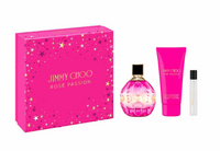 Jimmy Choo Rose Passion Eau De Parfum Vaporisateur 100ml Coffret 3 Produits