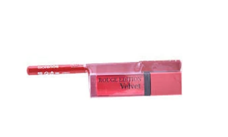 Bourjois Rouge Edition Velvet Rouge À Lèvres 13 Funchsia Coffret 2 Produits