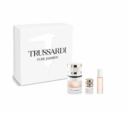 Trussardi Pure Jasmine Eau De Parfum Vaporisateur 60ml Coffret 3 Produits