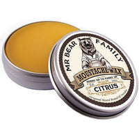 Eurostil Mr Bear Family Cire À Moustache Citrus 30ml