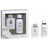 Real Madrid Eau De Toilette Vaporisateur 100ml Coffret 2 Produits - shoplinediffusion