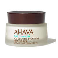 Ahava Time To Smooth Soin Hydratant Anti Age Teint Parfait Spf20 50ml - shoplinediffusion