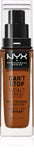 Nyx Can't Stop Won't Stop Full Coverage Foundation Deep Walnut 30ml