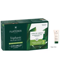 Rene Furterer Traitement Anti-Chute Triphasique Progressif 8x5.5ml+Cadeau Shampooing Anti-Chute 100ml