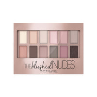 Maybelline The Blused Nudes Eye Shadow Palette See It On You - shoplinediffusion