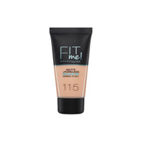 Maybelline Fit Me Matte Poreless Fond De Teint 115 Ivory