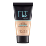Maybelline Fit Me Matte Poreless Fond De Teint 128 Warm - shoplinediffusion