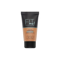 Maybelline Fit Me Matte + Poreless Foundation 332 Golden Caramel 30ml - shoplinediffusion