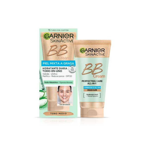 Garnier Bb Cream Peau Mixte À Grasse Medium 50ml - shoplinediffusion