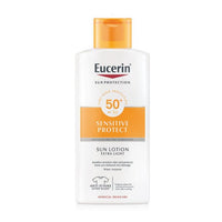 Eucerin Sensitive Protect Sun Lotion Extra Light Spf50+ 400ml - shoplinediffusion
