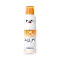 Eucerin Spray Solaire Transparent  Toucher Sec Spf50 200ml - shoplinediffusion