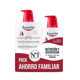 Eucerin Ph5 Lotion Enrichie 1000ml Set 2 Pièces