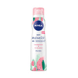 Nivea Body Mousse Hydratation Intense Framboise Et Thé Blanc 200ml
