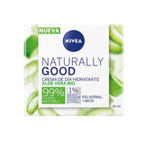 Nivea Naturally Good Crème De Jour Hydratante Peaux Normales Et Mixtes 50ml