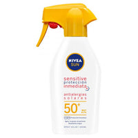 Br Nivea Sensitive F50 Pistola 270 Antialergias Solares - shoplinediffusion
