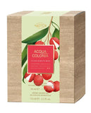 4711 Acqua Colonia Litchi et menthe blanche Eau De Cologne Homme Femme Vaporisateur 50ml + Gel douche 75ml Coffret 2 pièces