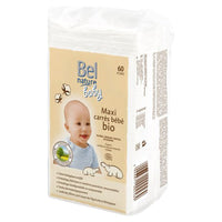 Bel Nature Baby Carrés 60 Unités - shoplinediffusion