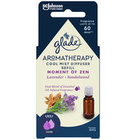 Glade Aromatherapy Moments Of Zen Lavander And Sandalwood Electric Air Freshener Refill 1 Unité