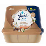 Glade Sensual Sandawood And Jasmine Odour Absorbing Bathroom Air Freshener 2 Unités