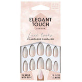 Elegant Touch Luxe Looks Nails With Glue Oval Limited Ed Hot Tip 24 U