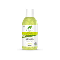 Dr Organic Tea Tree Mouthwash 500ml - shoplinediffusion