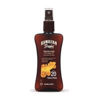 Hawaiian Tropic Protective Dry Spray Oil Spf20 Medium 200ml - shoplinediffusion
