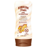 Hawaiian Tropic Silk Hydration Protective Sun Lotion Spf50 Very High 180ml - shoplinediffusion