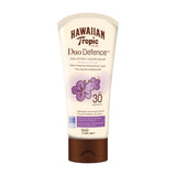 Hawaiian Tropic Duo Defence Sun Lotion Spf30 180ml - shoplinediffusion
