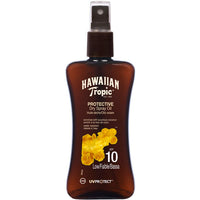 Hawaiian Tropic Protective Dry Spray Oil Spf10 Low 200ml - shoplinediffusion