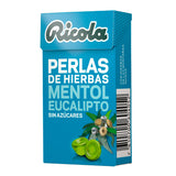 Ricola Perlas Hierbas Mentol-Eucalipto 25g