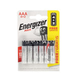 Energizer Piles AAA Max Power LR03 6 Unités