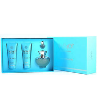 Versace Dylan Torquoise Eau De Toilette Vaporisateur 100ml Coffret 4 Produits