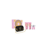 Versace Bright Crystal Eau De Toilette Vaporisateur 90ml Coffret 4 Produits
