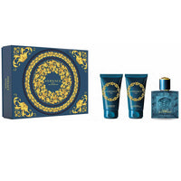 Versace Eros Eau De Toilette Vaporisateur 50ml Coffret 3 Produits - shoplinediffusion