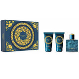 Versace Eros Eau De Toilette Vaporisateur 50ml Coffret 3 Produits - shoplinediffusion