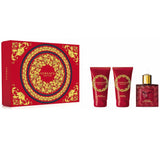 Versace Eros Flame Eau De Parfum Vaporisateur 50ml Coffret 3 Produits