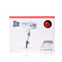 Parlux Hair Dryer 385 Powerlight Ionic & Ceramic Red - shoplinediffusion