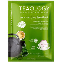 Teaology Masque Exfoliant Cou Et Visage au Thé Vert, Niacinamide et Aha 21ml