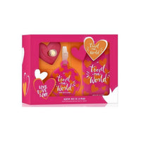 Agatha Ruiz De La Prada Love Love Love Eau De Toilette Vaporisateur 50ml Coffret 3 Produits - shoplinediffusion