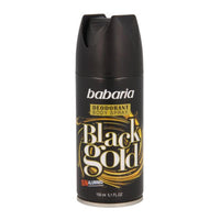 Babaria Black Gold Dèodorant Vaporisateur 150ml+50ml Gratuit