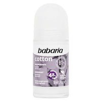 Babaria Deodorant Cotton Roll On 50ml - shoplinediffusion