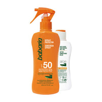 Babaria Protecteur Solaire Vaporisateur Spf50 200ml Coffret 2 Produits - shoplinediffusion
